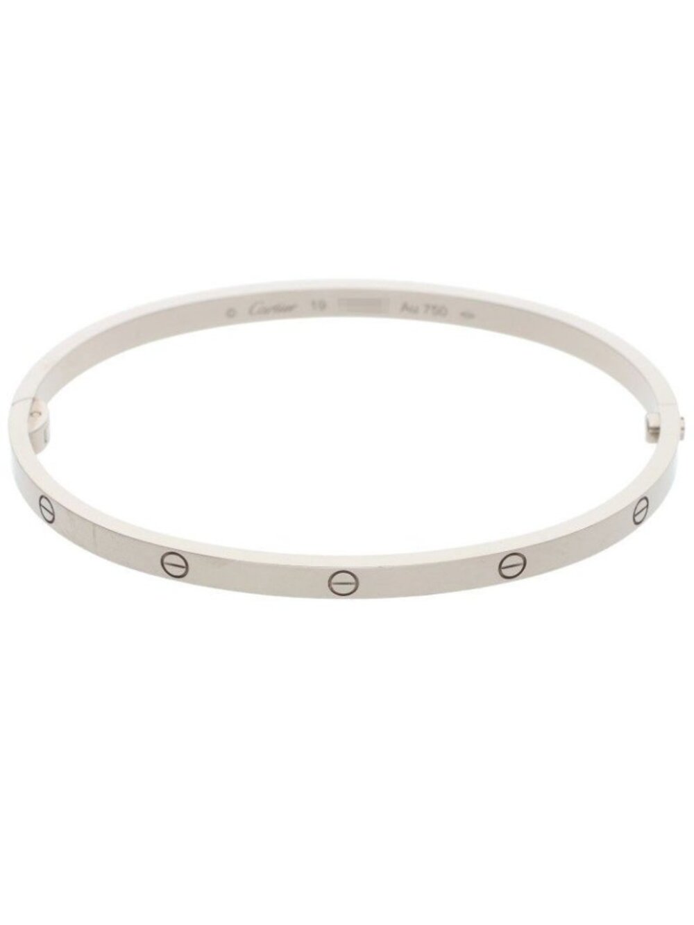 Cartier Love Bracelet SM Small 18k White Gold 19
